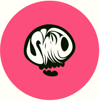 Sirako Art Logo - A skull stylized with the word sirako on it